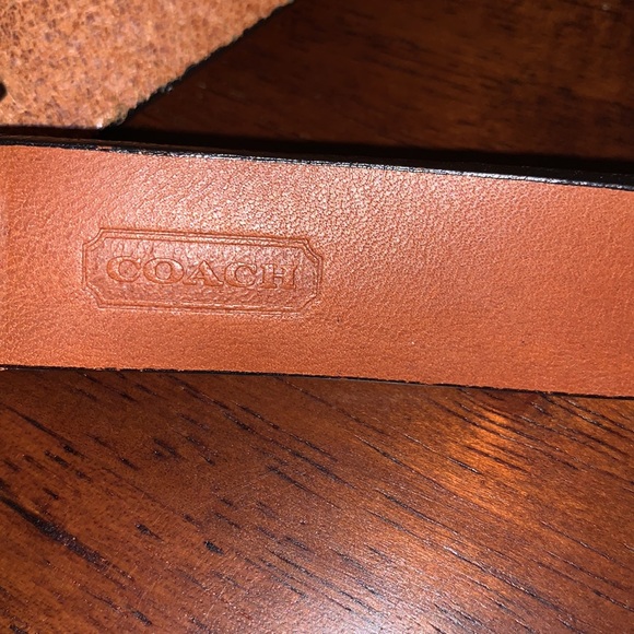 COACH GORGEOUS SIZE SMALL LEATHER BELT - Picture 2 of 8